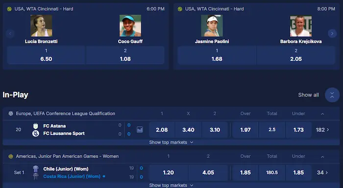 BoomerangBet Casino sport